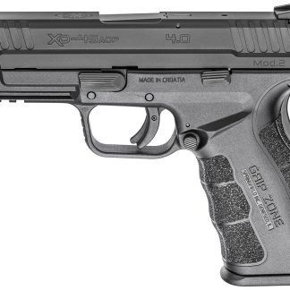 Springfield XD Mod.2 45ACP 4.0 Service Model Black Holiday Package with GripZone - Firearms | Freedom Finger Triggers