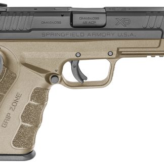 Springfield XD Mod.2 45 ACP 4.0 Flat Dark Earth (FDE) Service Model with 3 Magazines - Firearms | Freedom Finger Triggers