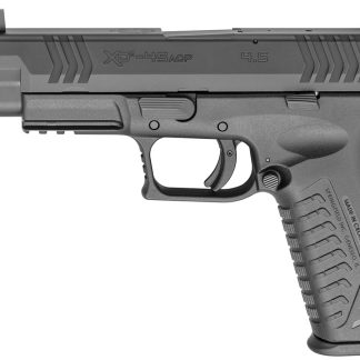 Springfield XDM .45ACP 4.5 Black Essentials Package with Threaded Barrel - Firearms | Freedom Finger Triggers