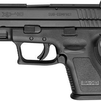 Springfield XD 40 S&W Sub-Compact Black (Compliant) - Firearms | Freedom Finger Triggers