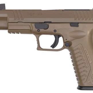 Springfield XDM OSP 10mm Full-Size Optics-Ready Flat Dark Earth Pistol with Threaded Barrel - Pistols | Freedom Finger Triggers