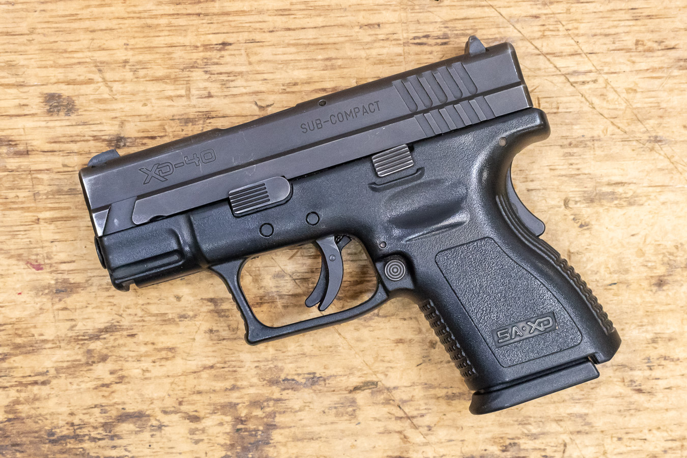 Springfield XD-40 Subcompact 40 S&W Police Trade-in Pistol Springfield XD-40 Subcompact 40 S&W Police Trade-in Pistol - Pistols - Freedom Finger Triggers