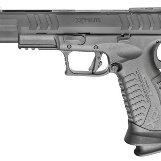 Springfield XDM Elite Precision 5.25 9mm Full-Size Black Pistol with Fiber Optic Front Sight - Pistols | Freedom Finger Triggers