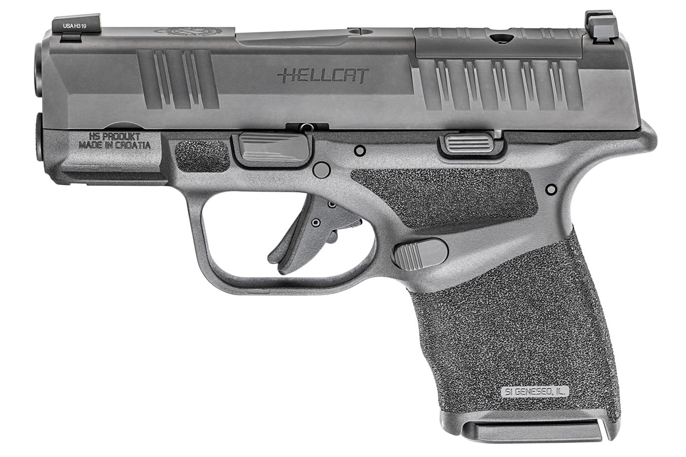 Springfield Hellcat 9mm Black Micro Compact Optics-Ready Pistol (10-Round Model) Springfield Hellcat 9mm Black Micro Compact Optics-Ready Pistol (10-Round Model) - Pistols - Freedom Finger Triggers