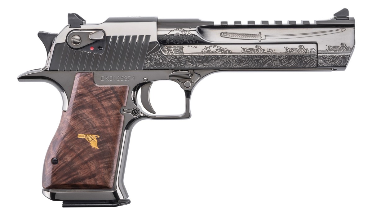 Magnum Research Desert Eagle "Dueling Katanas" Magnum Research Desert Eagle "Dueling Katanas" - Magnum Research - Freedom Finger Triggers