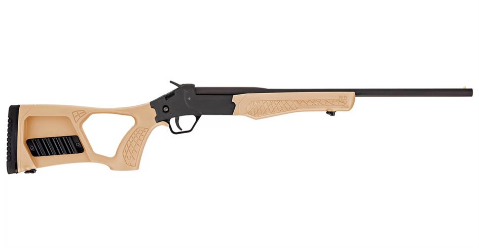Rossi Tuffy .410 Bore Single-Shot Shotgun with Tan Stock Rossi Tuffy .410 Bore Single-Shot Shotgun with Tan Stock - Rossi - Freedom Finger Triggers